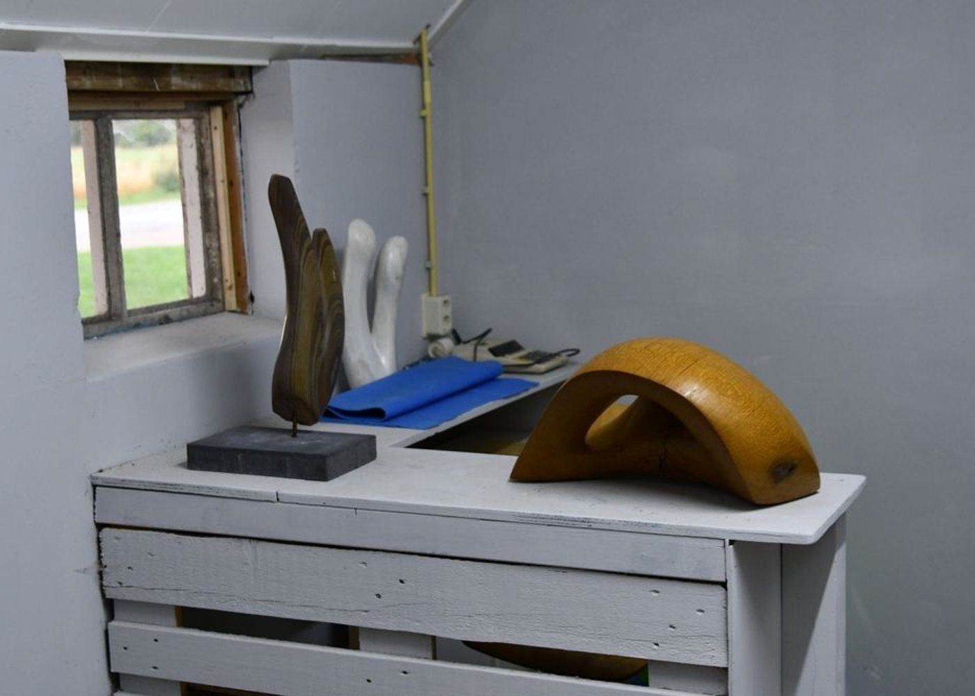 Zelfgemaakte houten woonaccessoires
